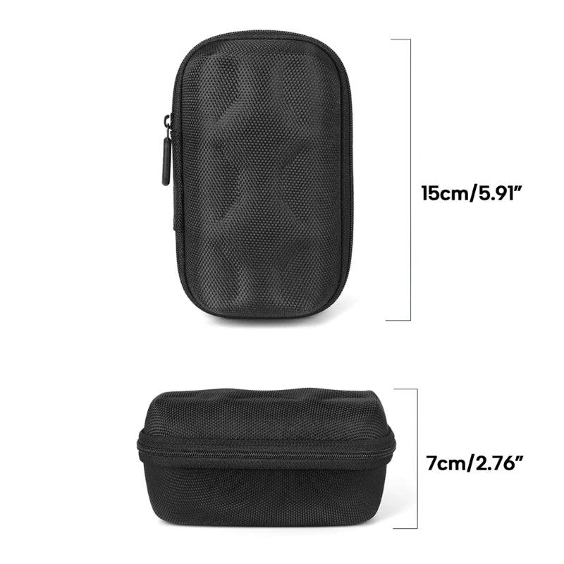 Portable Watch Storage Box Water Proof Unique Zipper Travel Carrying Case EVA Storage Bag for Smartwatch Wristwatch Box