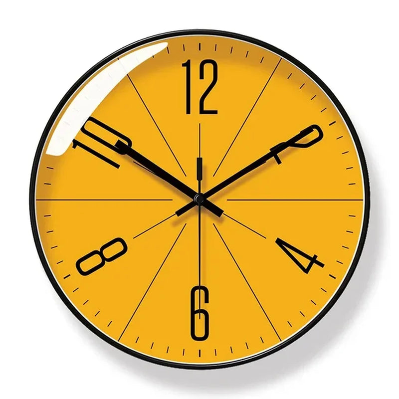 2024 Nordic Simple Wall Clocks Creative Personality Modern Clock Wall Mute Home Bedroom Restaurant Living Room Decoration Clock