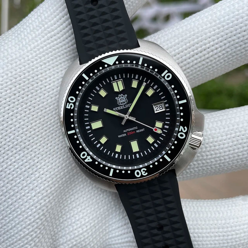 SD1970  Brand 200M Waterproof Sapphire Glass 44MM Men NH35 Dive Watch with Ceramic Bezel