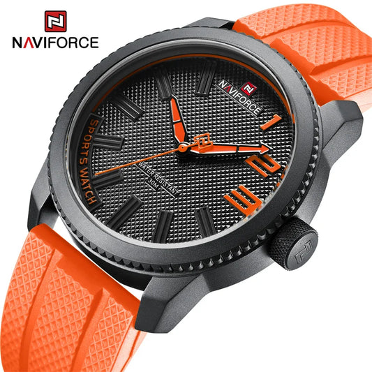 Top Luxury Brand Quartz Watch Men Silicone Strap Military Watches 30ATM Waterproof Wristwatch Relogio Masculino 2022