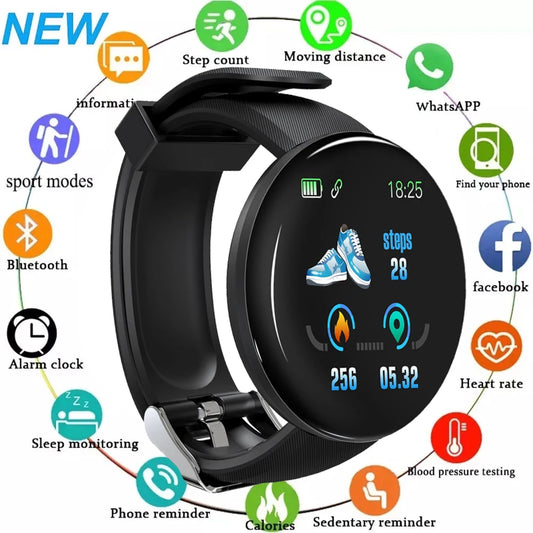 For Xiaomi Bluetooth Smart Watch Men Women Blood Pressure Heart Rate Monitor Sport Smartwatch Digital Watches Tracker Reminder