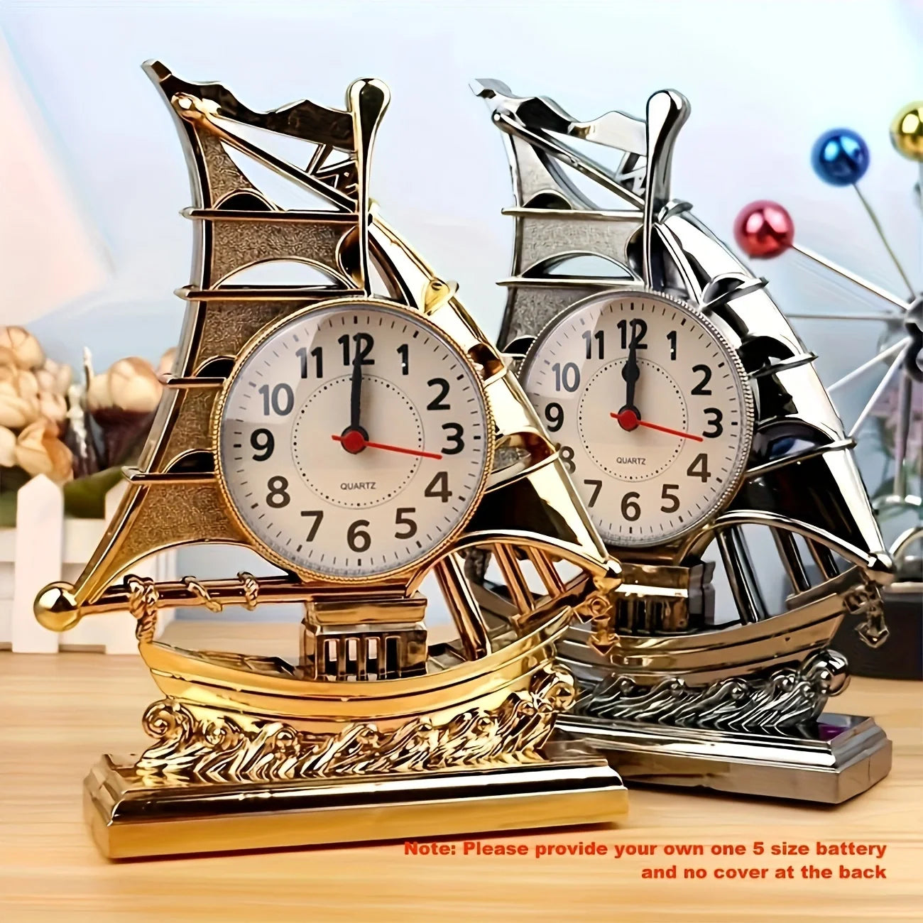 Creative Alarm Clock Vintage Style Alarm Clock Smooth Sailing Alarm Clock